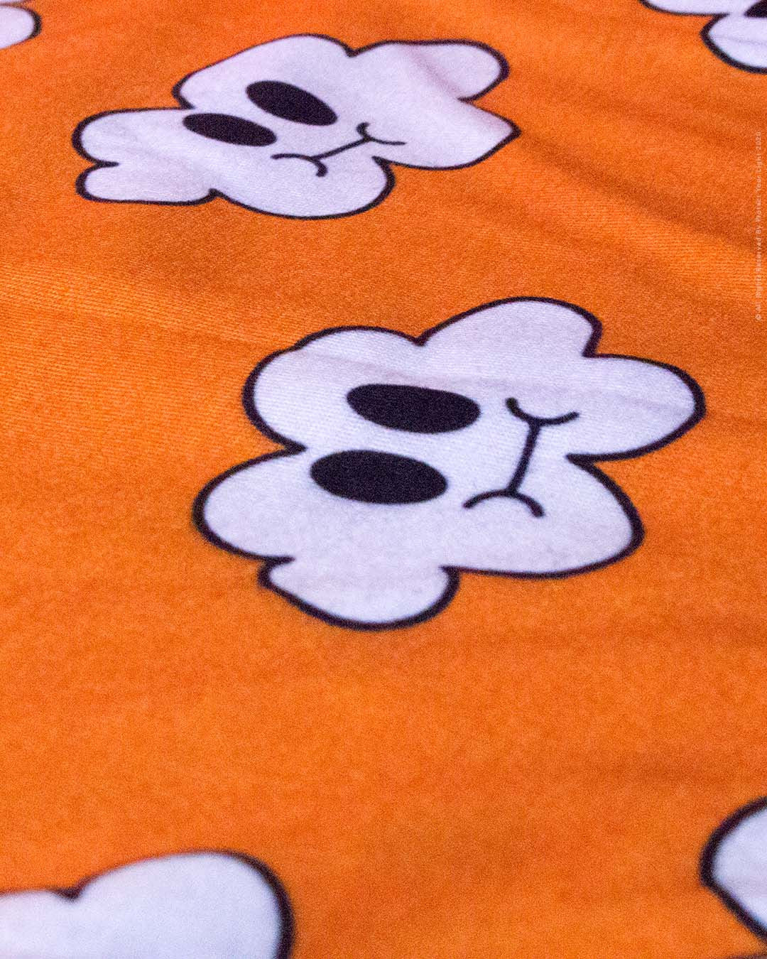 Orange Cloudy Bandana