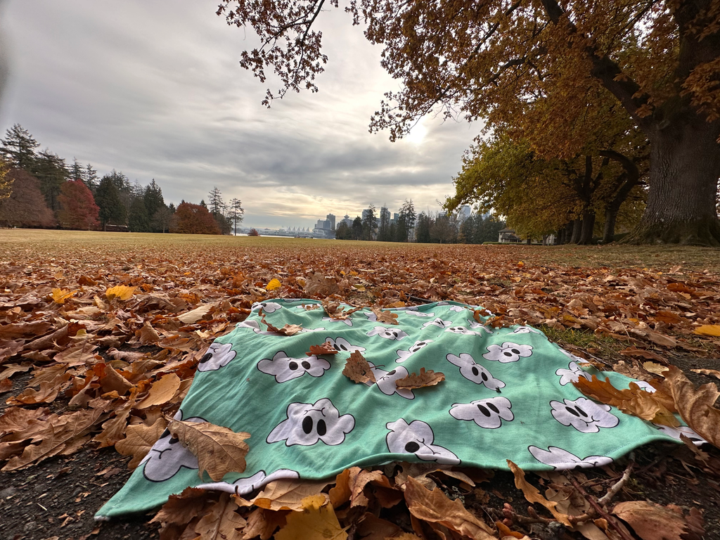*Mint* Cloudy Bandana